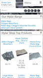 Mobile Screenshot of mylarshop.com